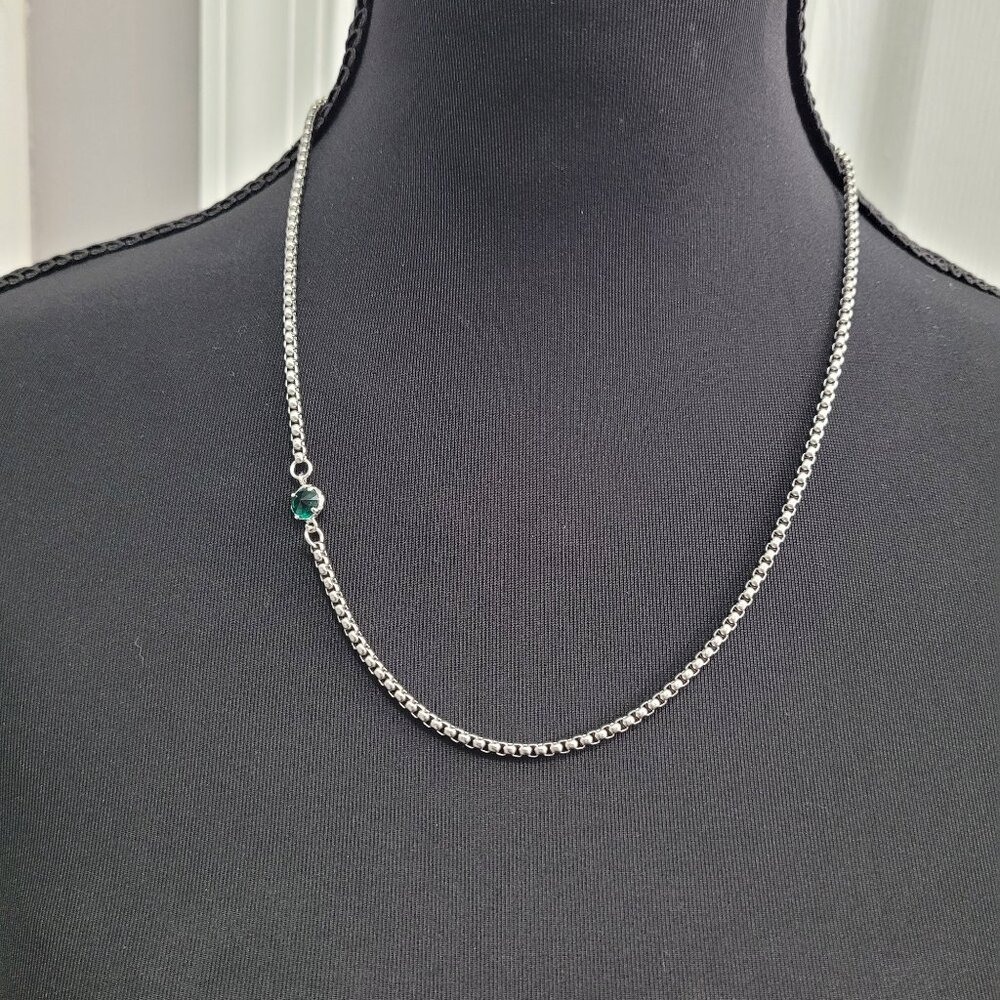 Artizan Joyeria EMERALD POINT NECKLACE